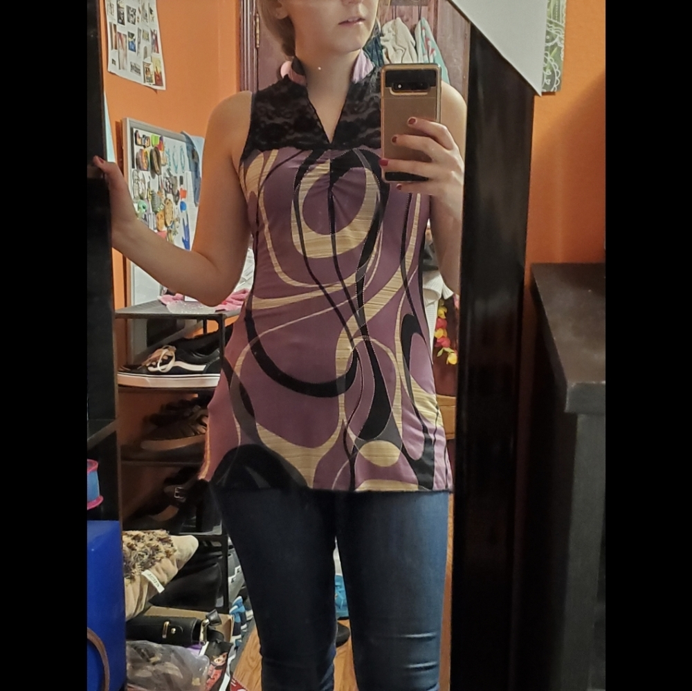 Purple Night Out Blouse